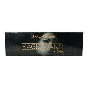 Nume Signature Magic Wand Professional Titanium Hair Styling Iron Black 19mm New